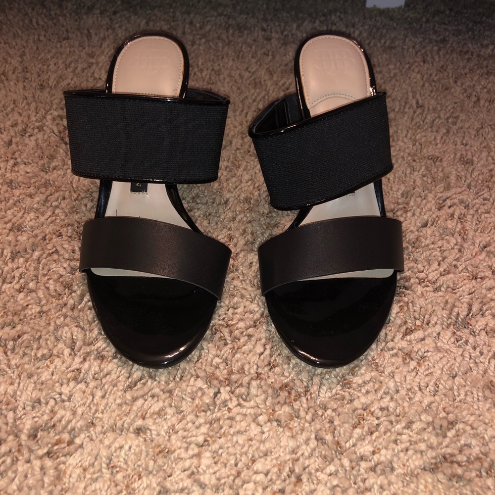 Black heels